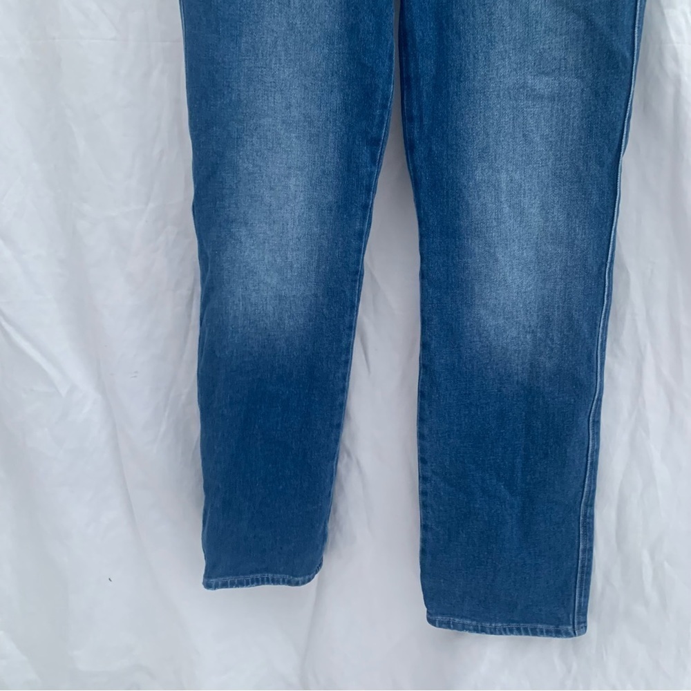 Frame Denim Le High Straight Jeans Fold Over Waist Size 27 - Picture 3 of 9